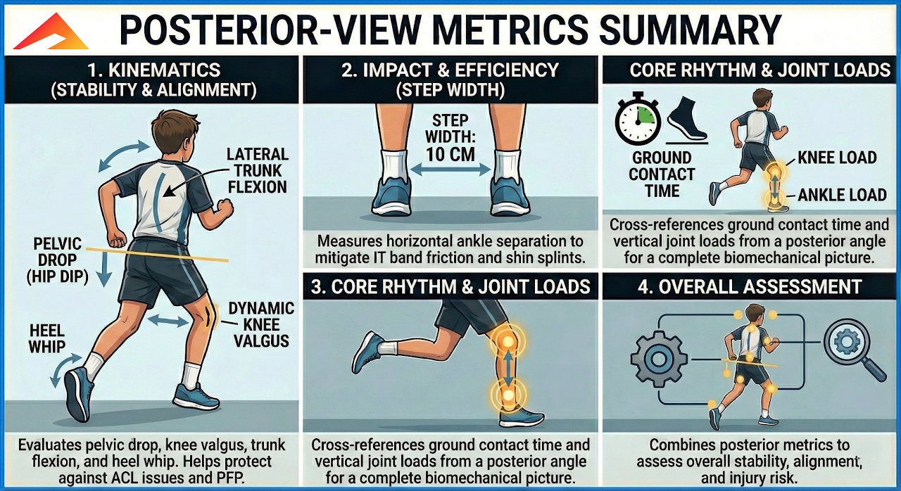 Posterior view stability metrics